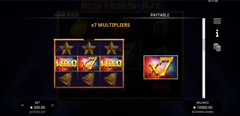 Jesters Joy :: X7 Multipliers