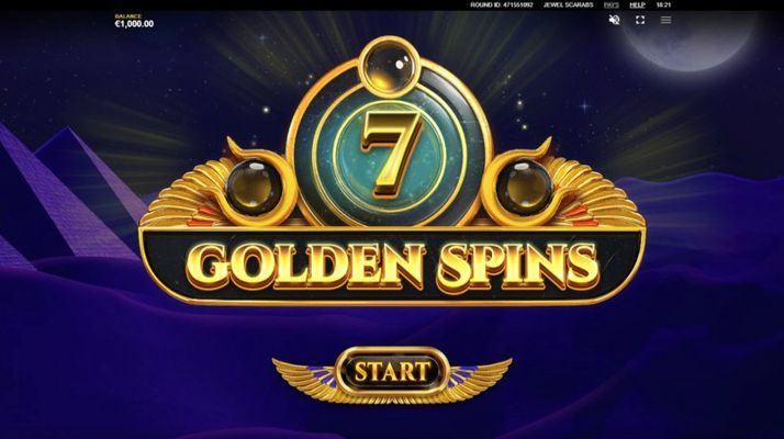 Jewel Scarabs :: 7 Free Spins Awarded