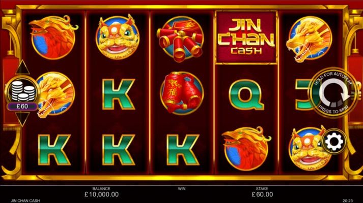 Jin Chan Cash :: Base Game Screen