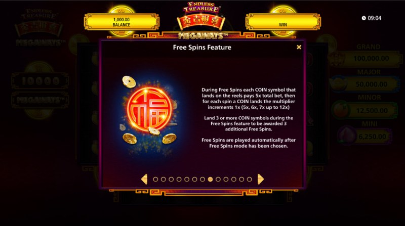 Free Spin Feature Rules