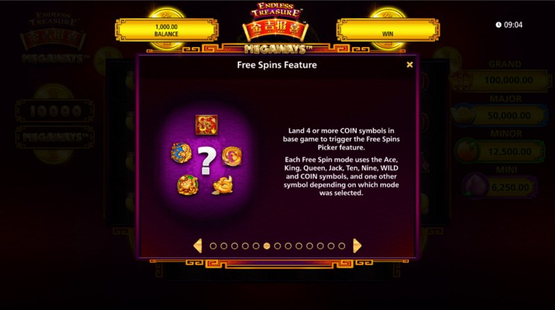 Free Spin Feature Rules