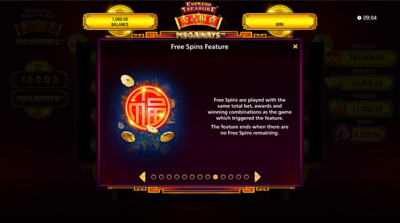 Free Spin Feature Rules