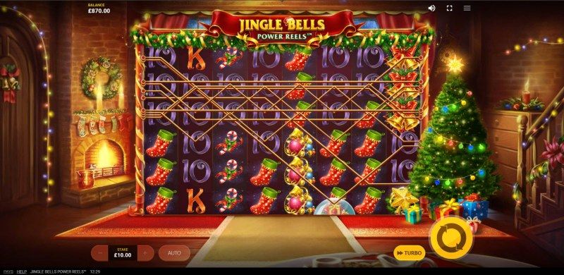 Jingle Bells Power Reels :: Multiple winning combinations