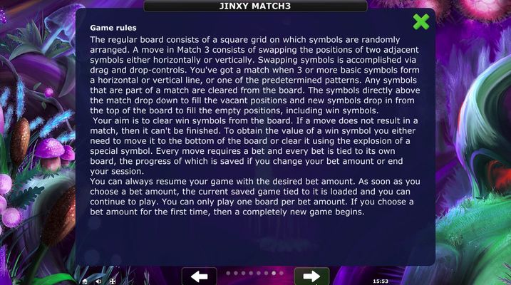Jinxy Match 3 :: General Game Rules