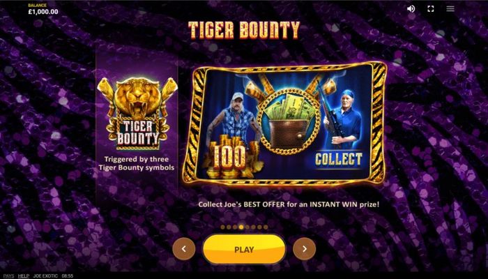 Joe Exotic :: Tiger Bounty