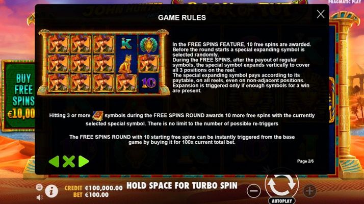 Free Spins Rules