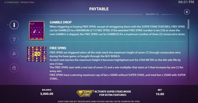 Feature Rules