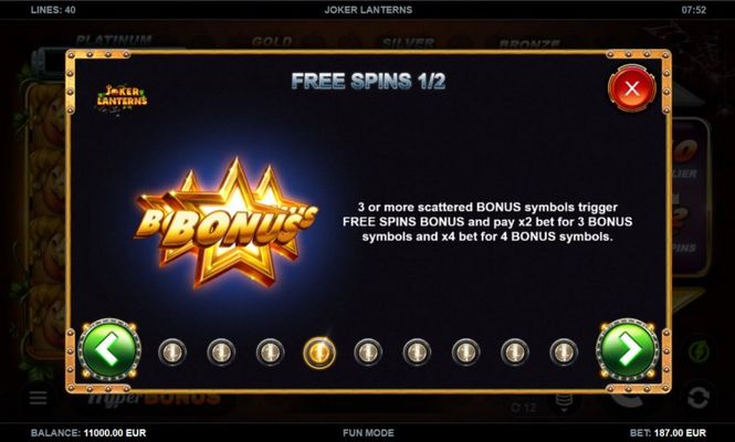 Free Spin Feature Rules