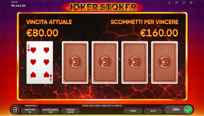 Joker Stoker :: Red or Black Gamble Feature