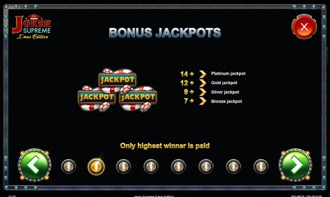 Bonus Jackpots