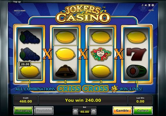 Jokers Casino :: Multiple winning combinations