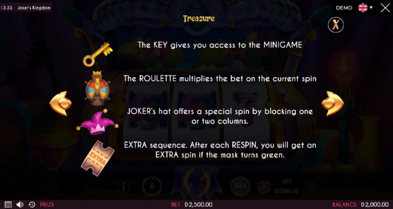 Joker's Kingdom :: Feature Rules