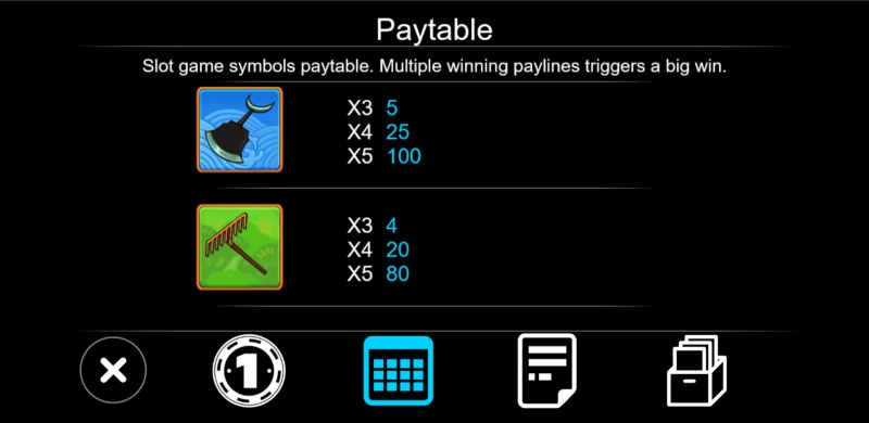 Journey To West :: Paytable - Low Value Symbols