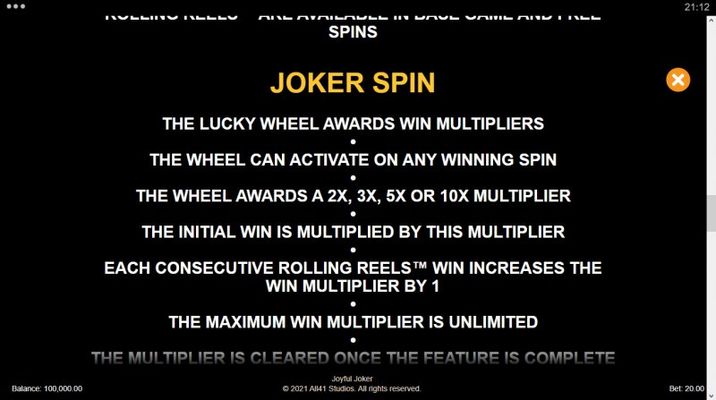 Joker Spin