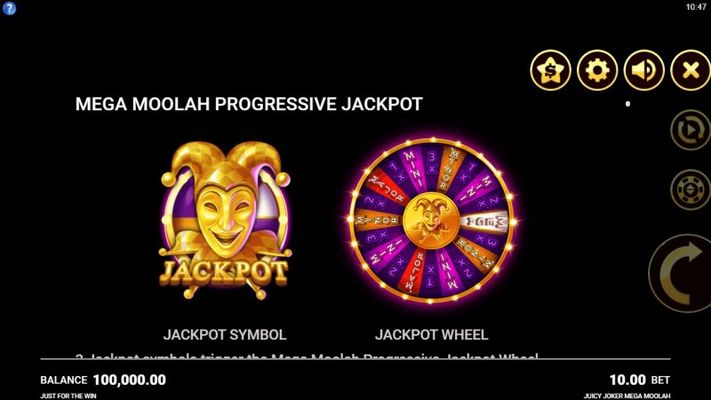 Mega Moolah Progressive Jackpot