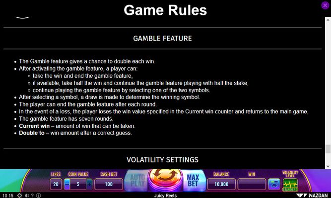 General Game Rules