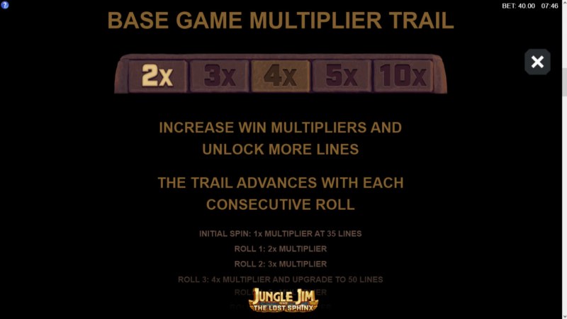 Base Game Multiplier Trail