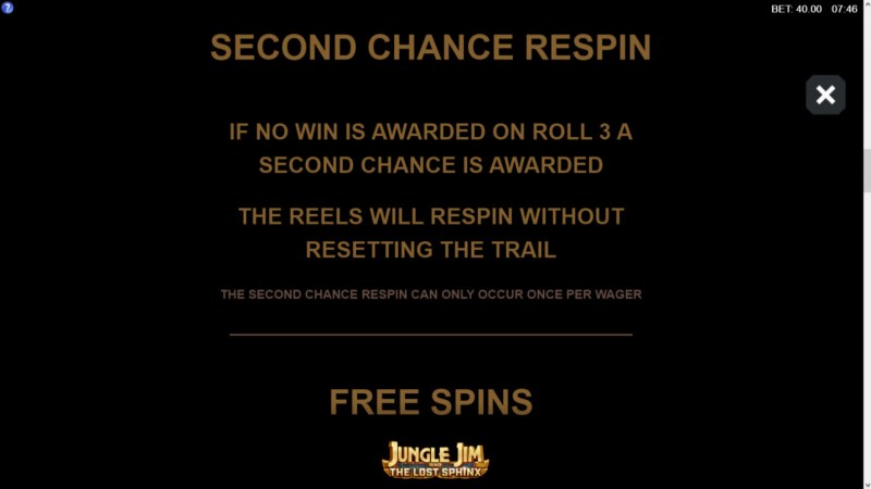 Second Chance Re-Spin