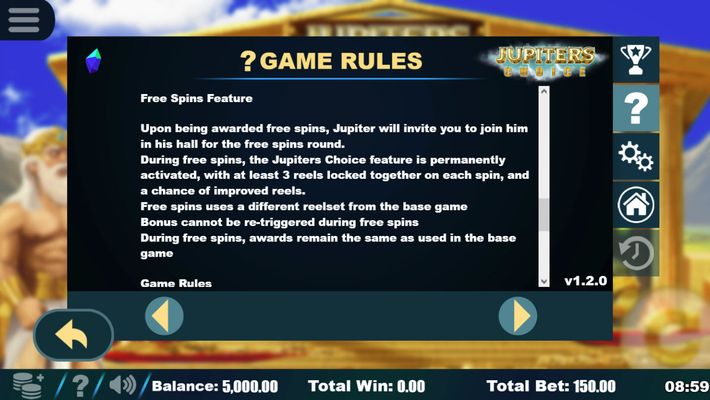 Free Spins Rules