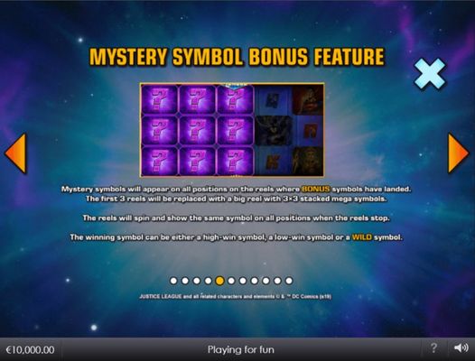 Mystery Symbol Bonus Feature