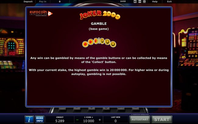 Gamble Feature Rules