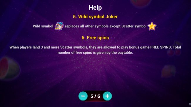 Wild Symbol and Free Spins Rules