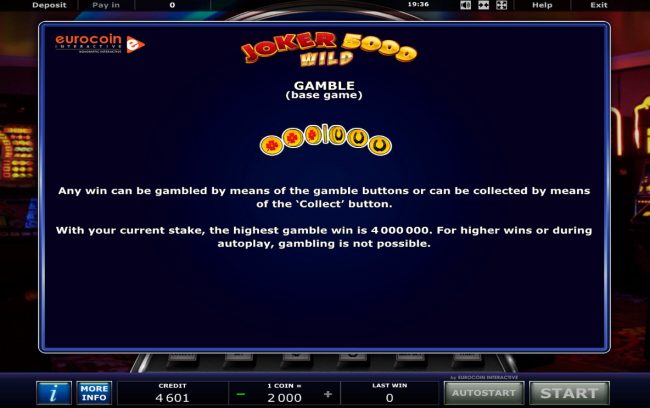 Gamble Feature Rules