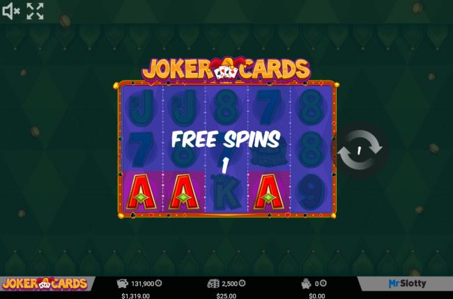 Scatter win triggers the free spins feature