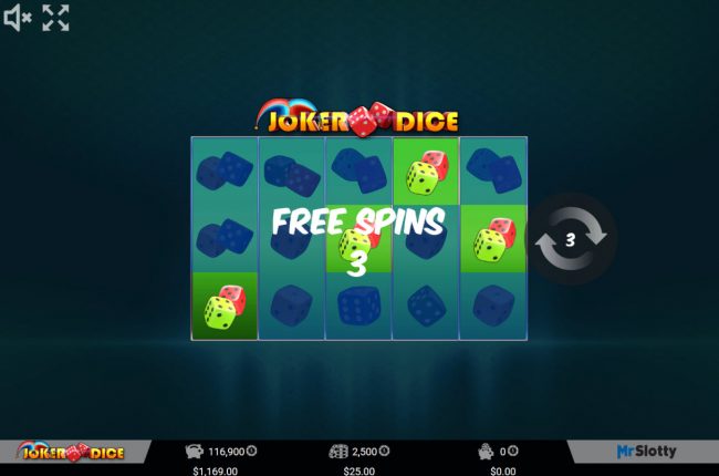 Scatter win triggers the free spins feature