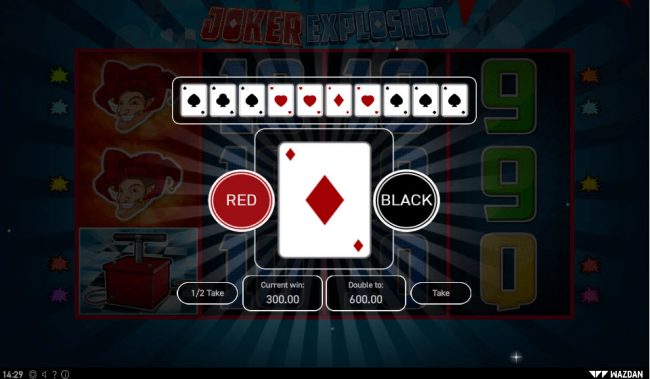 Red or Black Gamble feature