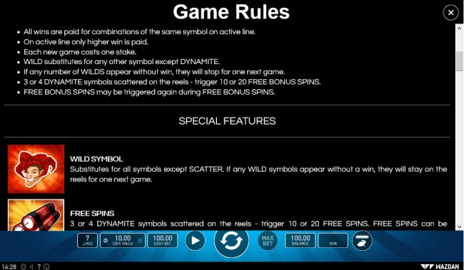 General Game Rules