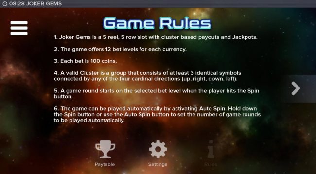 General Game Rules