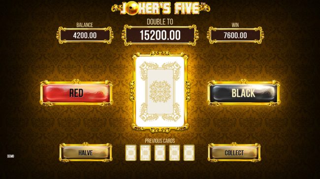 Gamble Feature Game Board