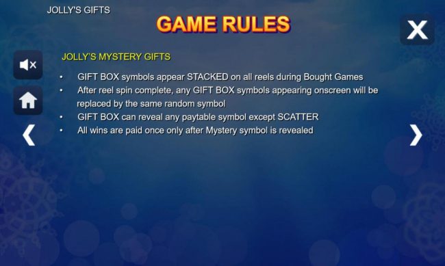 Mystery Gifts Rules