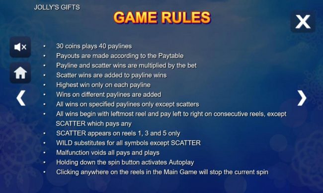 General Game Rules