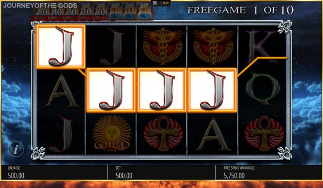 Free Spins Game Board