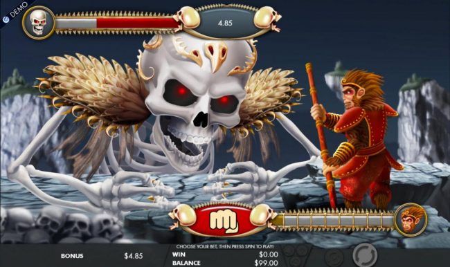 Skeleton Queen Battle Game Board