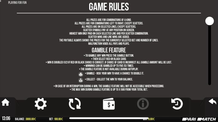 General Game Rules