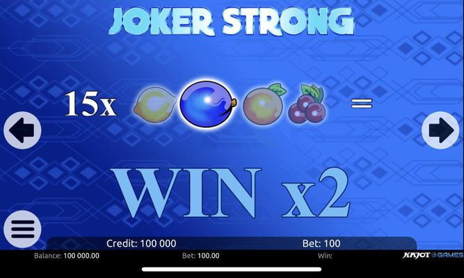 X2 Win Multiplier