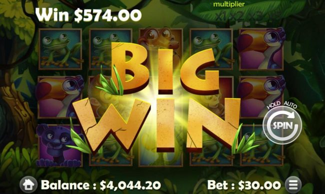 A 574.00 big win achieved