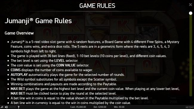 General Game Rules