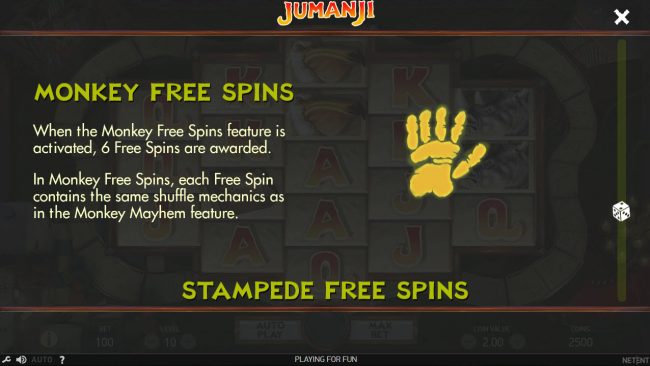 Monkey Free Spins