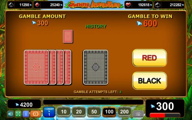 Gamble Feature Game Board