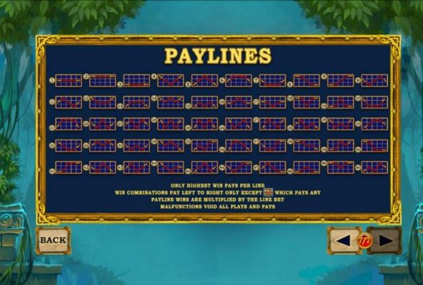 Paylines 1-50