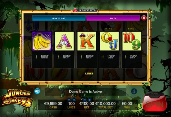 Free Spins - Low Value Symbols