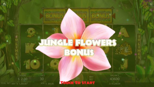 Jungle Flower Bonus
