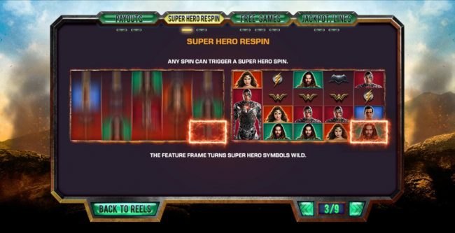 Super Hero Respin Rules