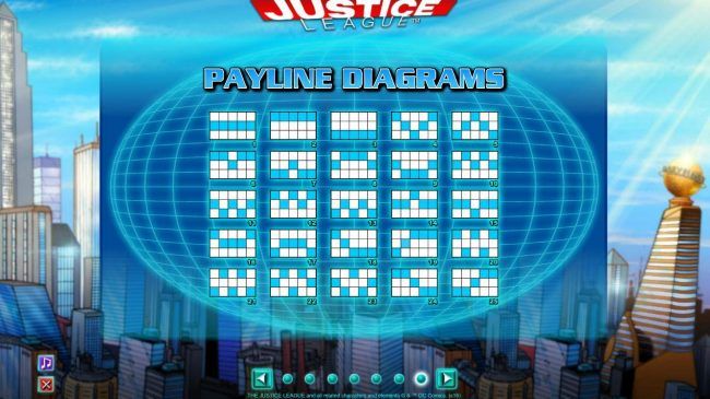 Payline Diagrams 1-25