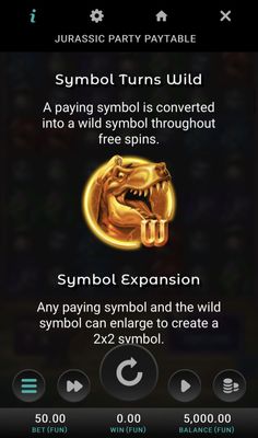 Symbol Turns Wild