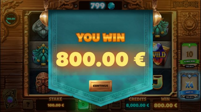 Total Free Spins Payout